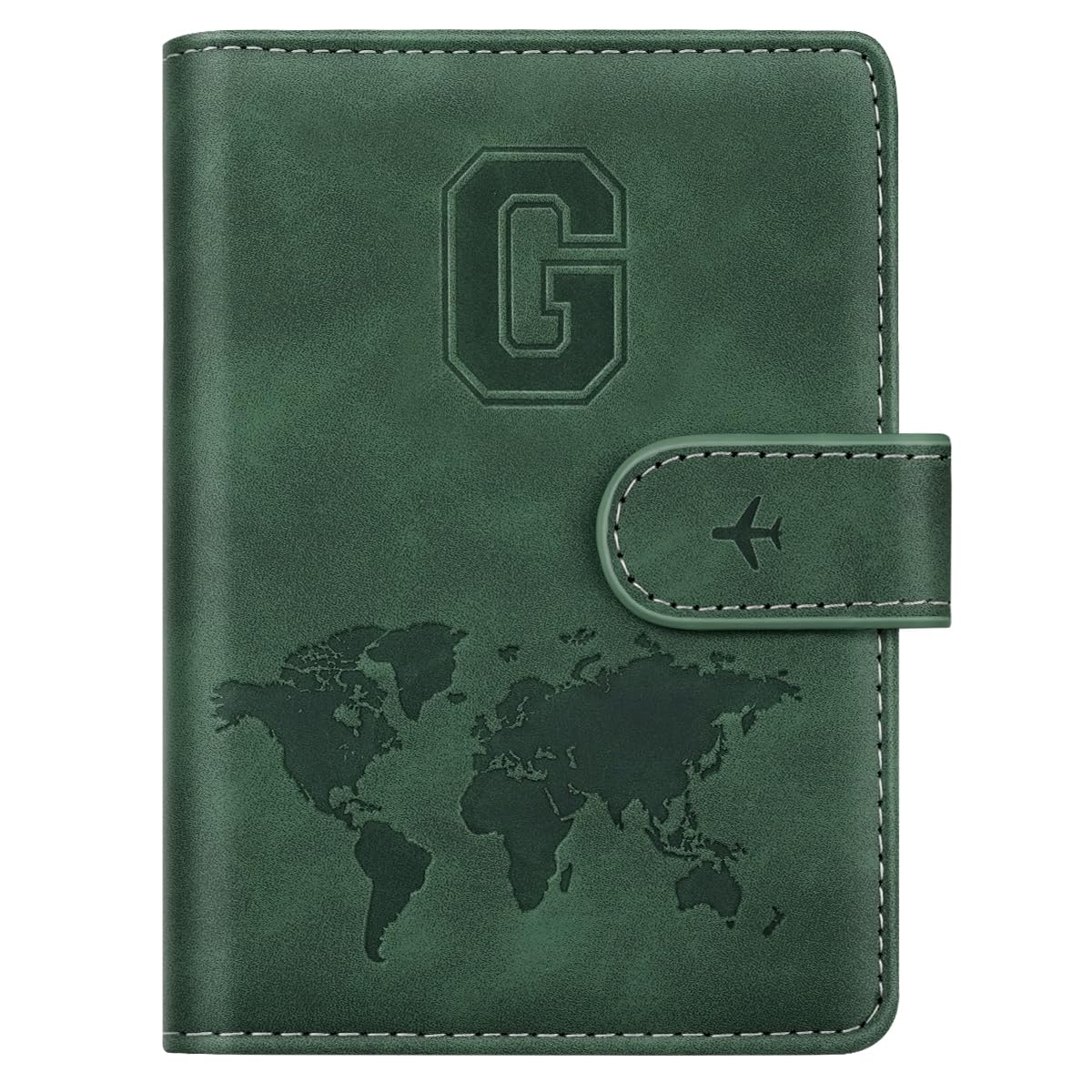 Passport Holder Wallet Cover Personalized Initial Travel Essentials