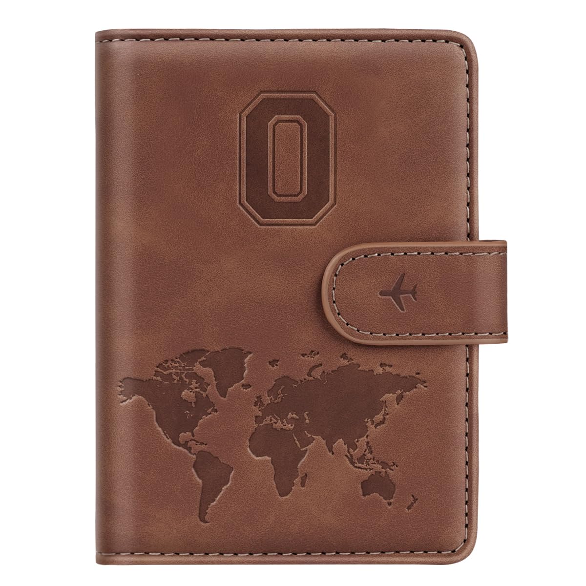 Passport Holder for Travel Essentials Personalized Initial Wallets