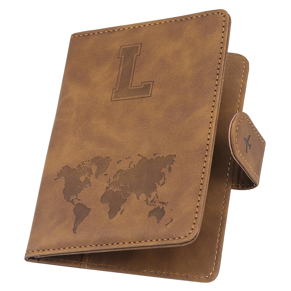 ILIYAH-Passport Cover-Passport Holder Travel Wallet-RFID Blocking Passport Case Travel Accessories Card Holder Wallet Unisex Travel Gifts (Green)