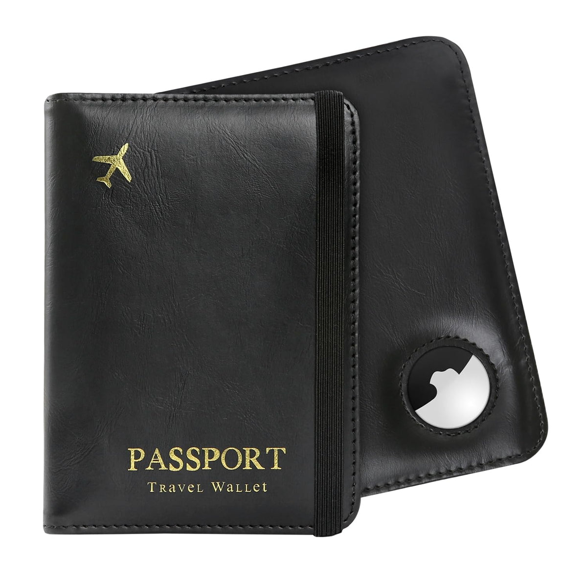 ILIYAH-Passport Cover-Passport Holder Travel Wallet-RFID Blocking Passport Case Travel Accessories Card Holder Wallet Unisex Travel Gifts (Green)