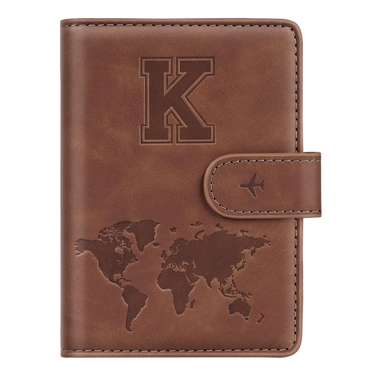 Passport Holder for Travel Essentials Personalized Initial Wallets