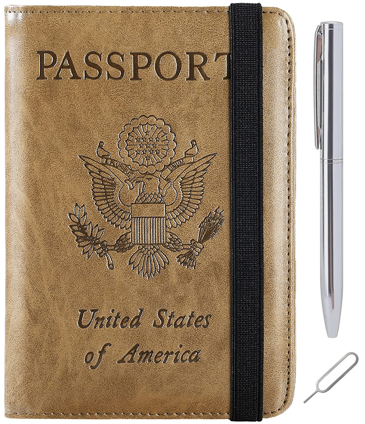 Passport Holder, Travel Essentials, Passport Cover, RFID Travel Wallet