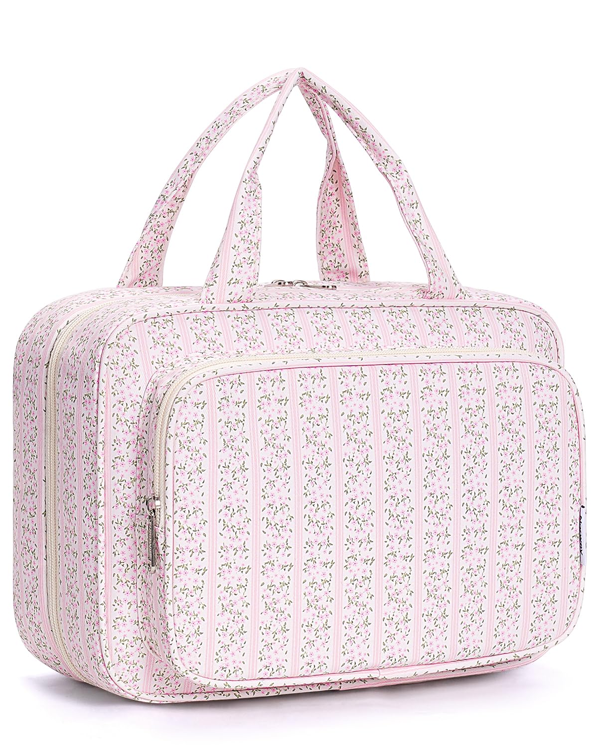 Narwey Hanging Toiletry Bag for Women, Travel Makeup Cosmetic Organizer Bag