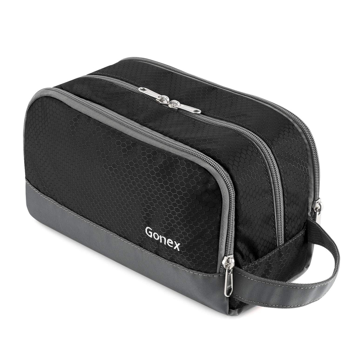 Gonex Travel Toiletry Bag for Men, Water Resistant Dopp Kit for Toiletries
