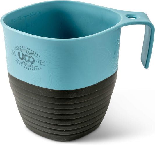 UCO Collapsible Camp Cup for Camping, Backpacking, and Hiking, 12 Ounces