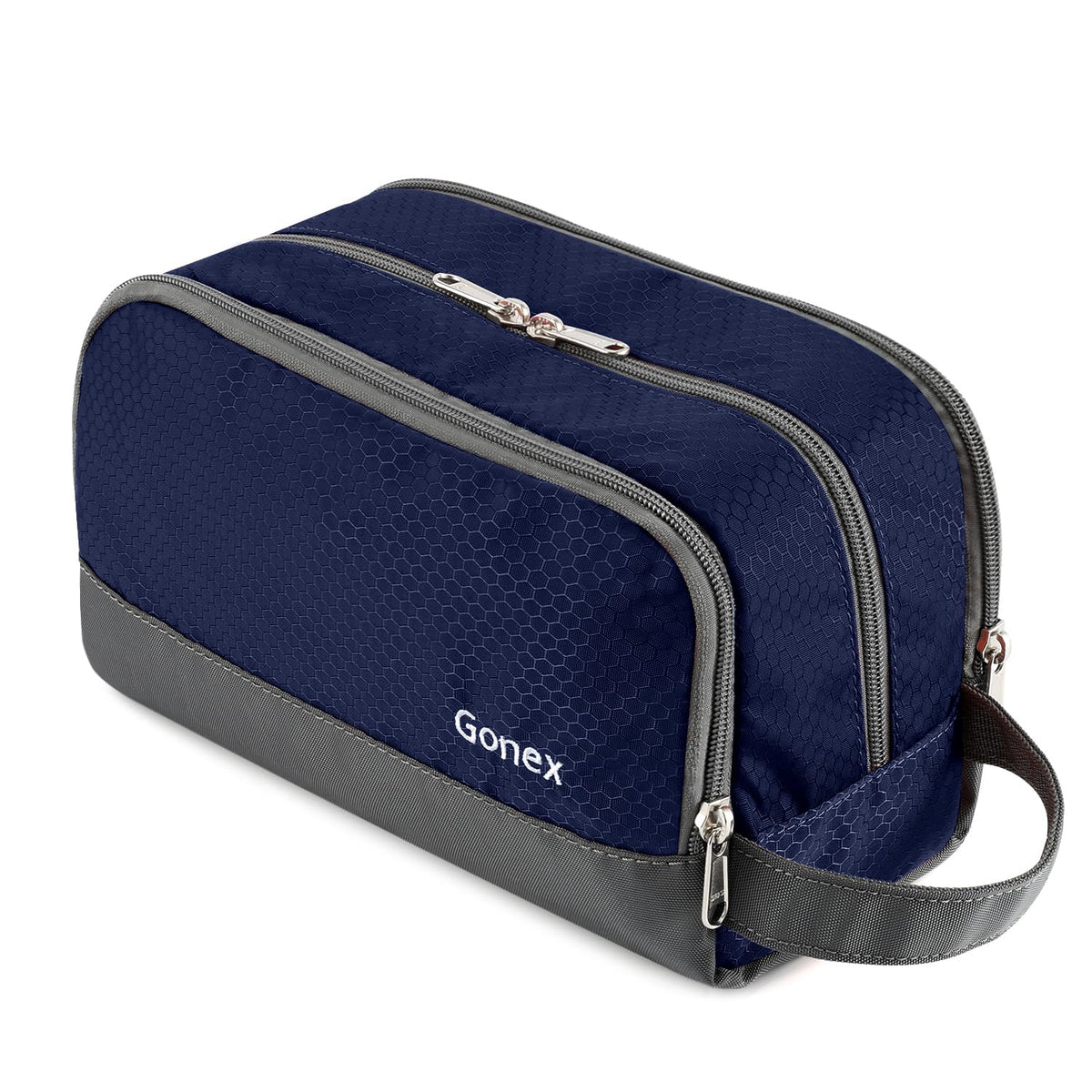 Gonex Travel Toiletry Bag for Men, Water Resistant Dopp Kit for Toiletries