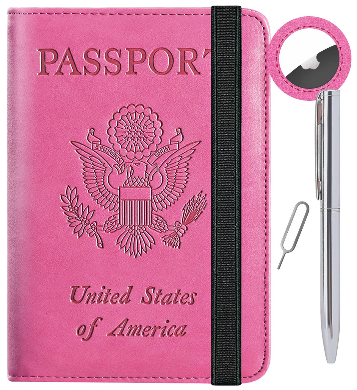 Passport Holder, Travel Essentials, Passport Cover, RFID Travel Wallet