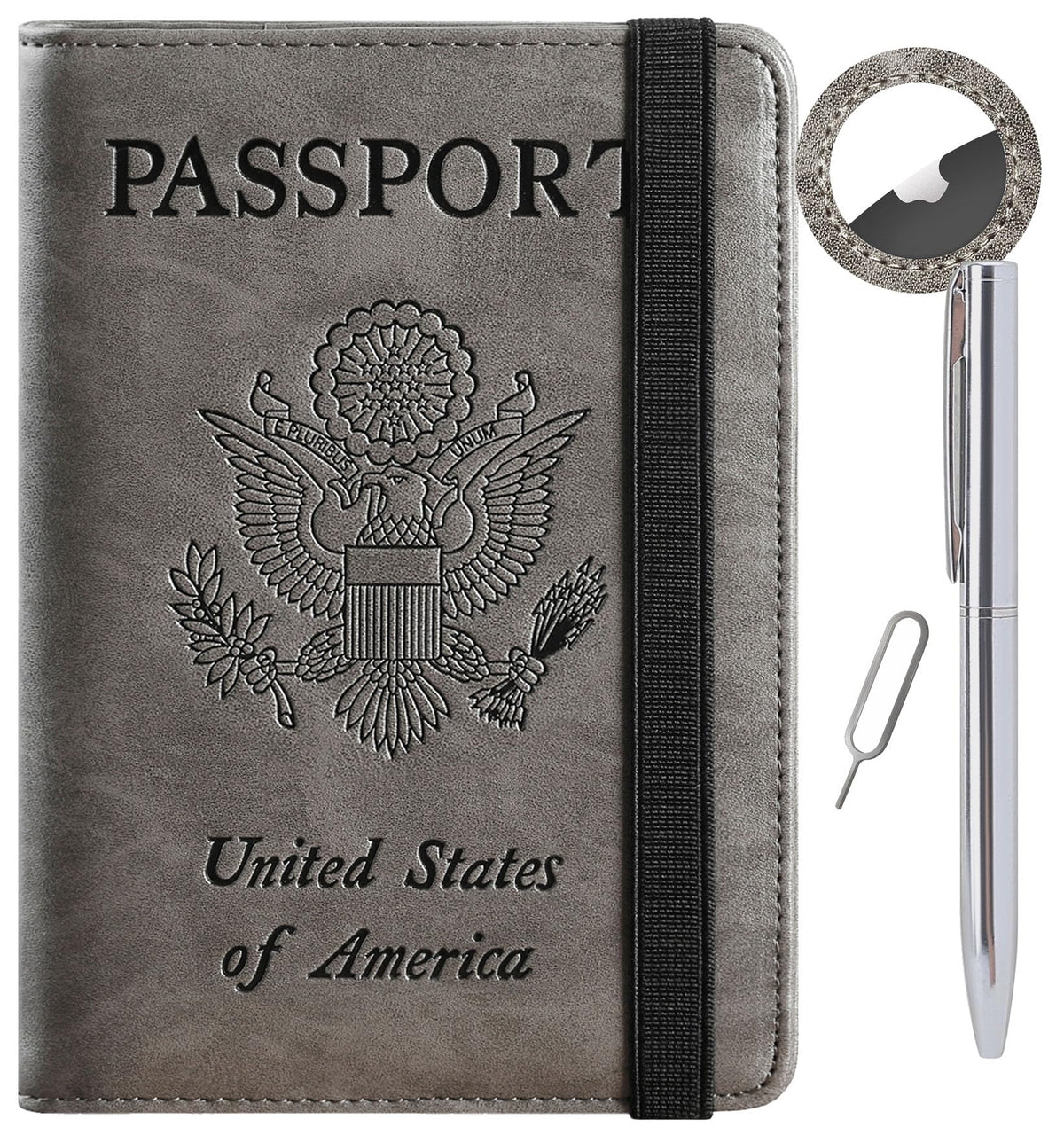 Passport Holder, Travel Essentials, Passport Cover, RFID Travel Wallet
