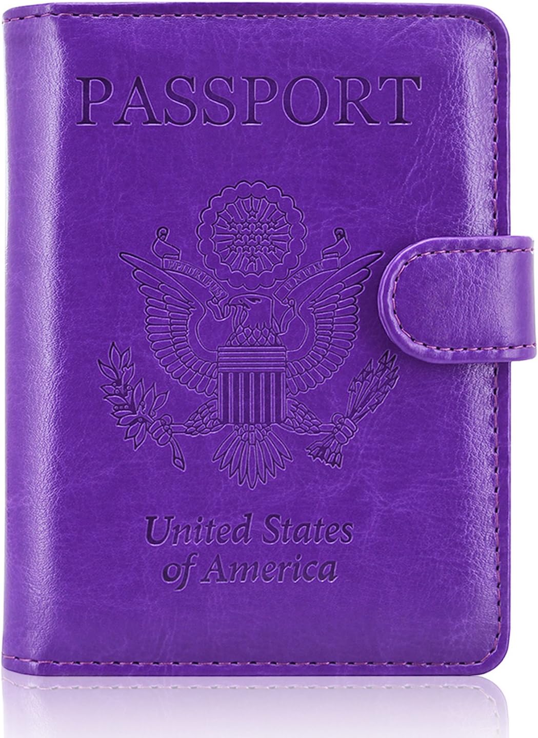 Passport Holder Cover, ACdream Protective Premium Leather RFID Blocking Wallet Travel Case for Passport/Credit Card/Air Ticket,
