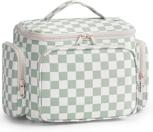 Narwey Hanging Travel Toiletry Bag for Women, Large Makeup Cosmetic Bag