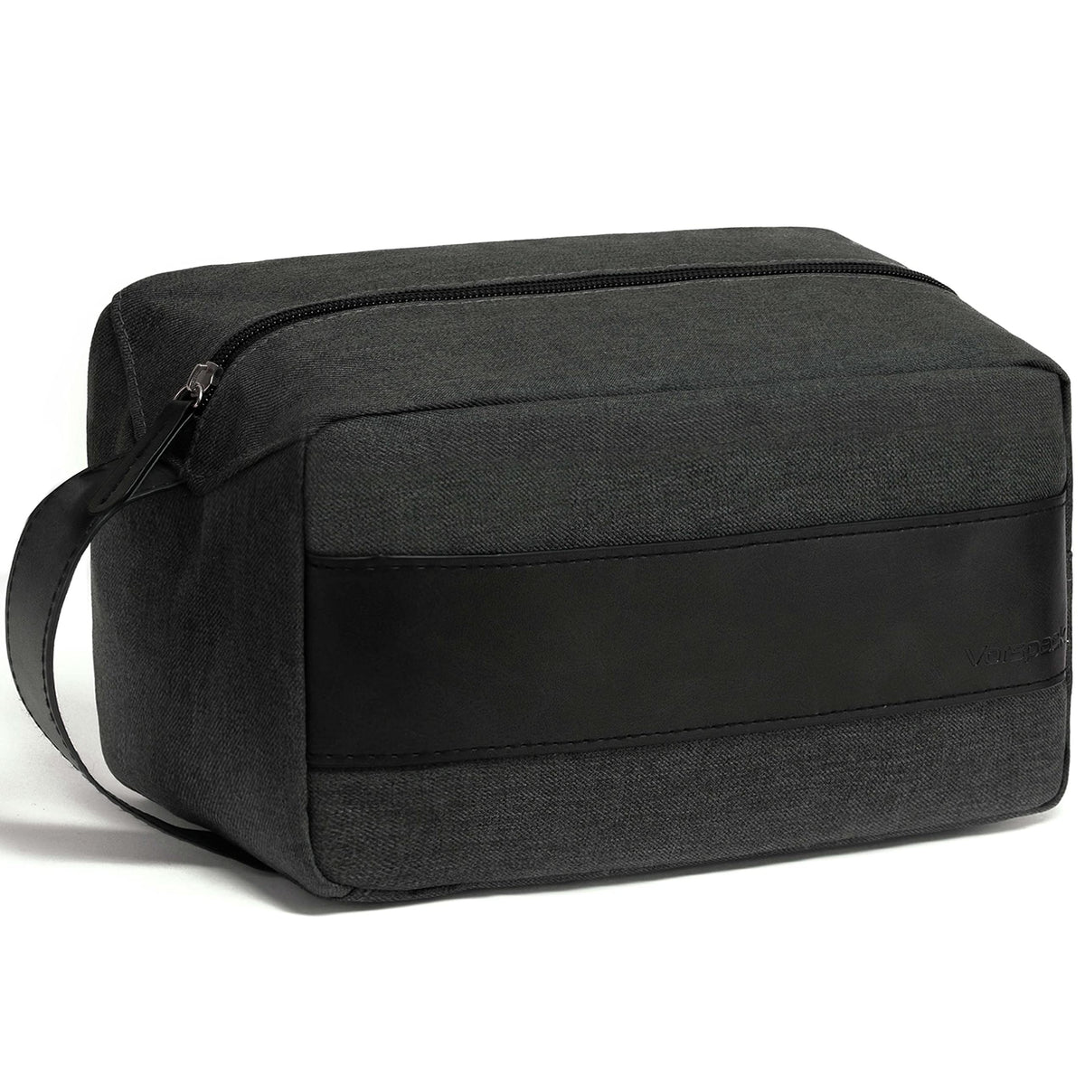 Vorspack Water Resistant Travel Toiletry Bag for Men Women - Black
