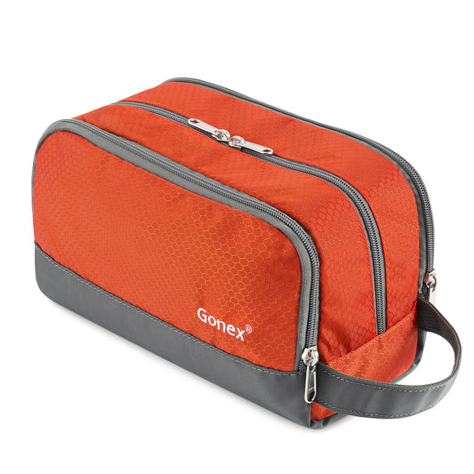 Gonex Travel Toiletry Bag for Men, Water Resistant Dopp Kit for Toiletries