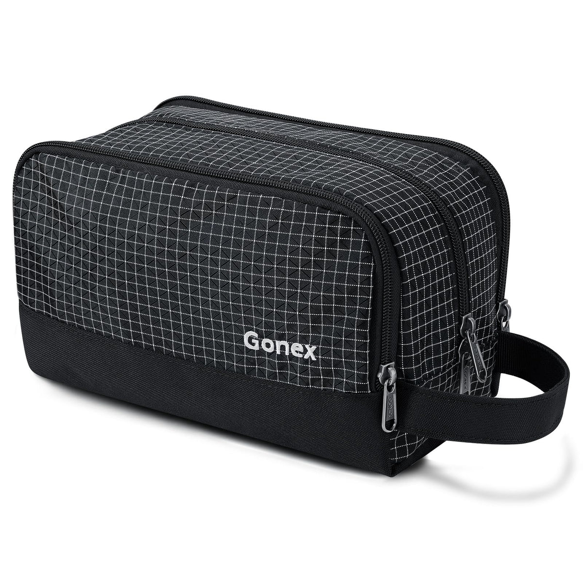 Gonex Travel Toiletry Bag for Men, Water Resistant Dopp Kit for Toiletries