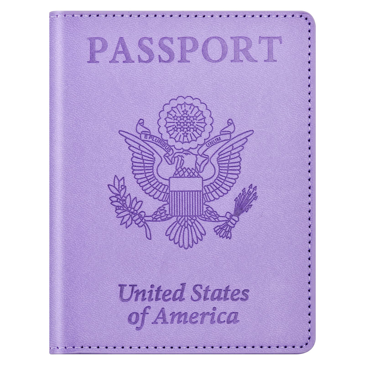 Eoehro Passport Holder for Travel Essentials, Passport Wallet Cover Case for Travel Must Haves Accessories,Passport Book Holders for Women and Men(red)