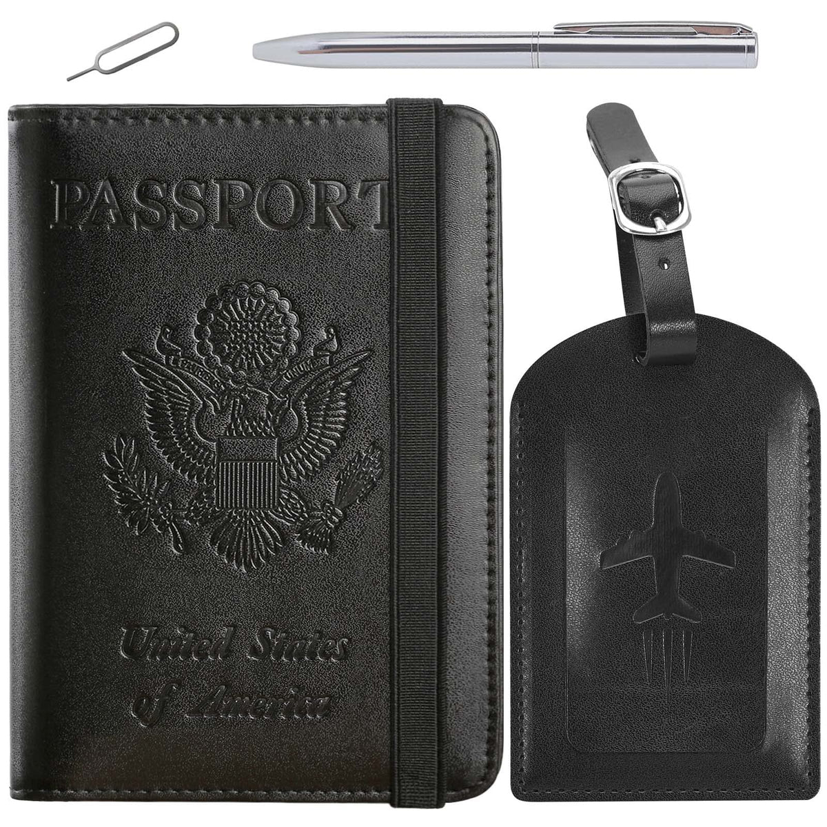 Passport Holder, Travel Essentials, Passport Cover, RFID Travel Wallet