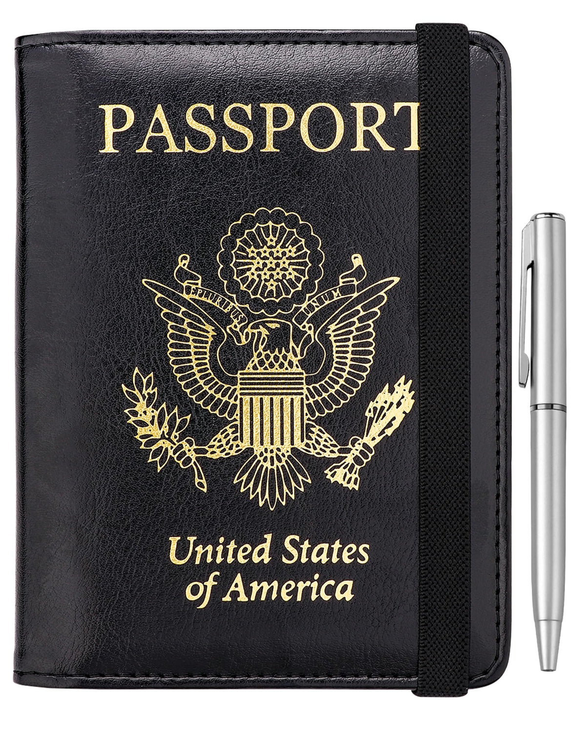 WALNEW Passport Holder for Travel, RFID Blocking Passport Wallet & Cover