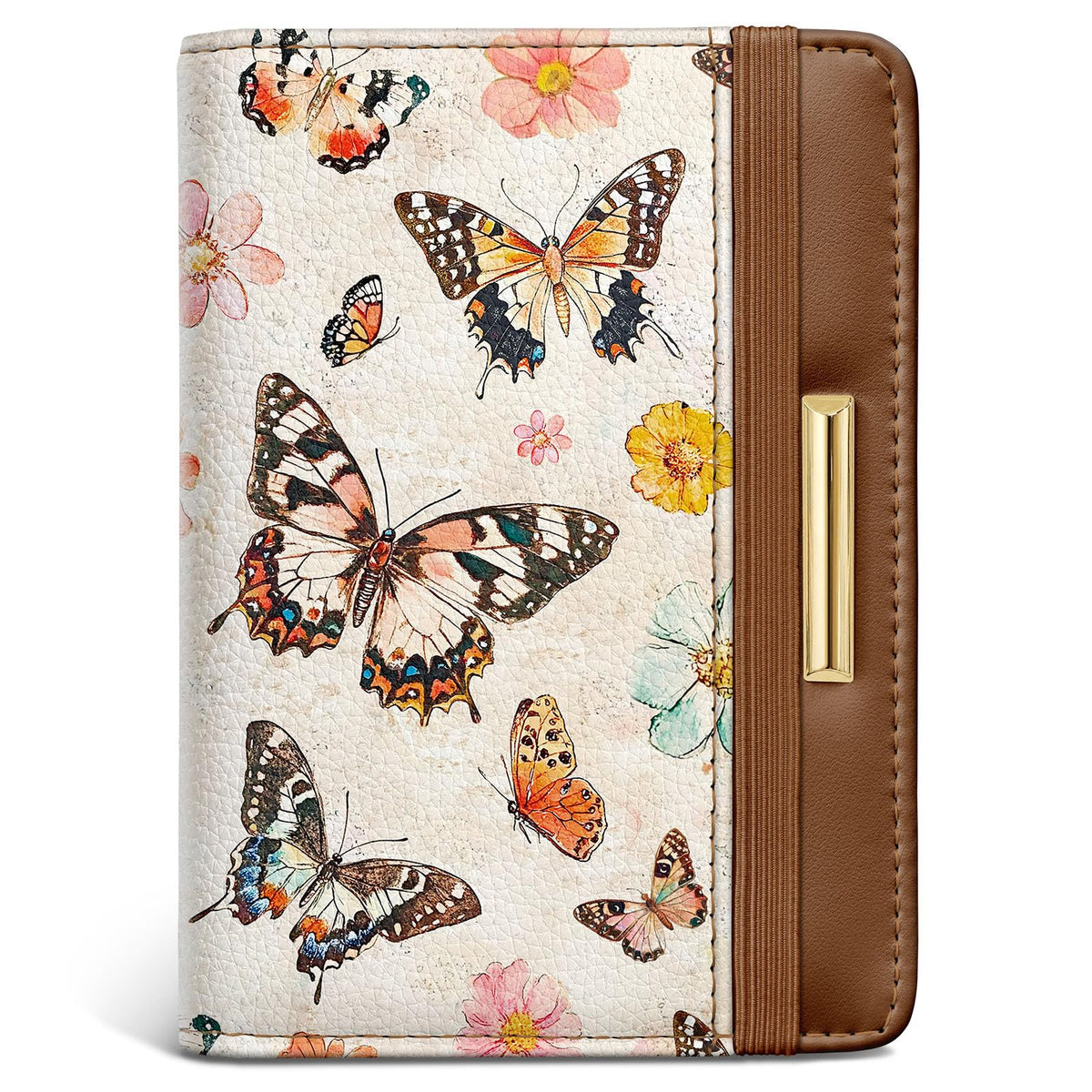 Coco Rossi Passport Holder for Travel Women Slim RFID Passport Cover Wallet
