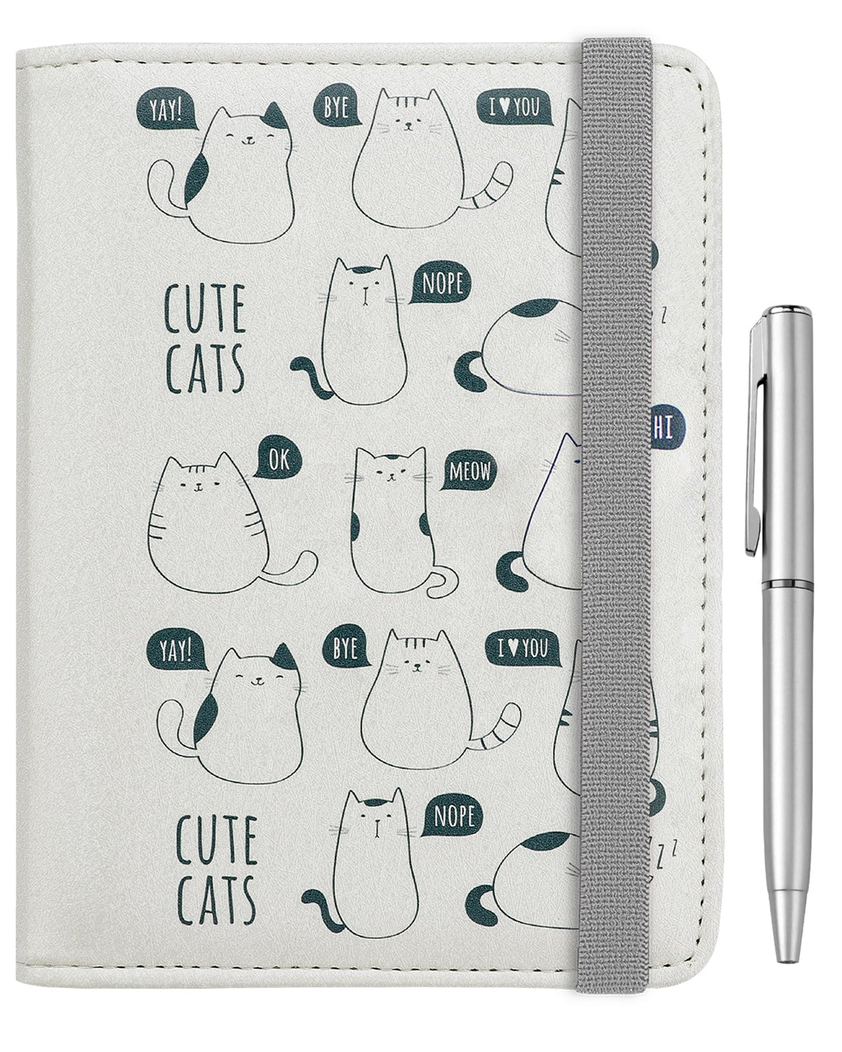 WALNEW Passport Holder for Travel, RFID Blocking Passport Wallet & Cover