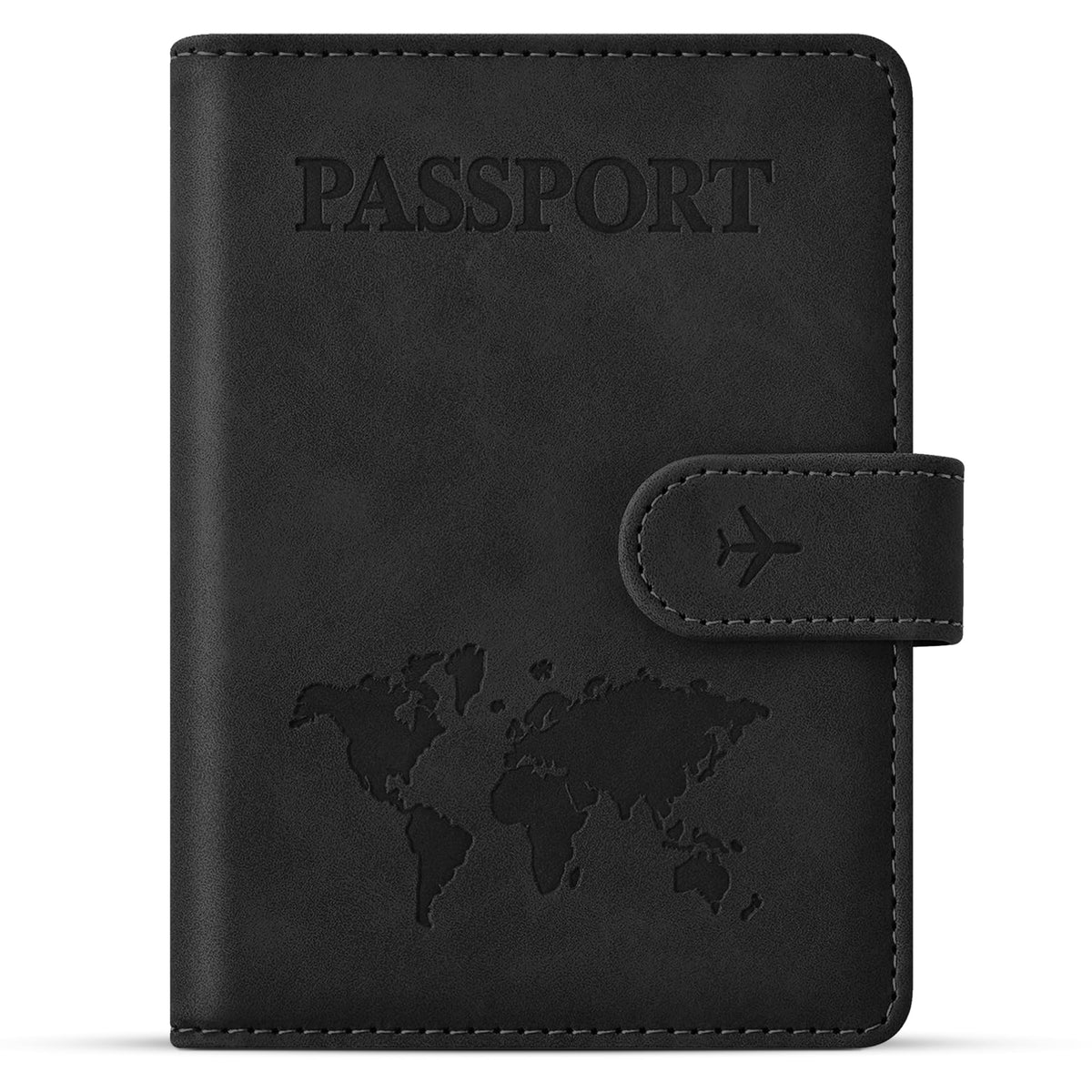 Passport Holder for Travel Essentials, Passport Wallet Cover Case for Travel Must Haves Accessories,Passport Book Holders for Women and Men