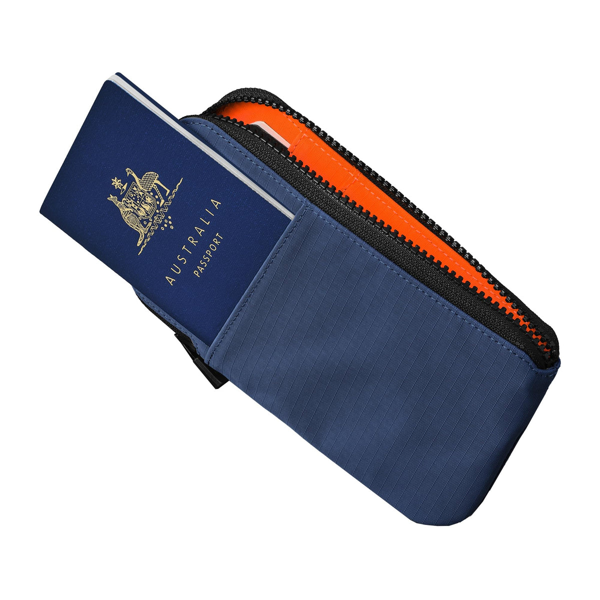 ALPAKA Zip Travel Wallet RFID Blocking Passport Holder Green