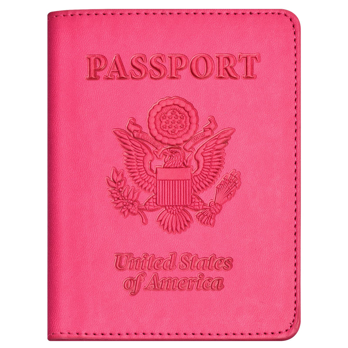 Eoehro Passport Holder for Travel Essentials, Passport Wallet Cover Case for Travel Must Haves Accessories,Passport Book Holders for Women and Men(Light Purple)