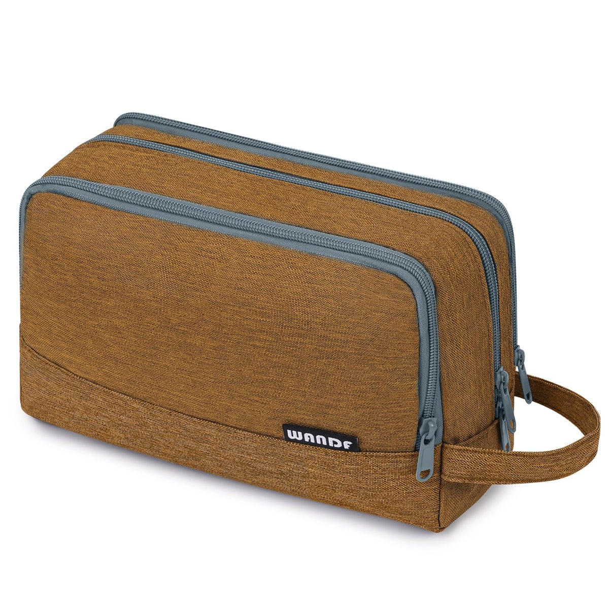 WANDF Travel Toiletry Bag for Men, Small Dopp Kit for Toiletries