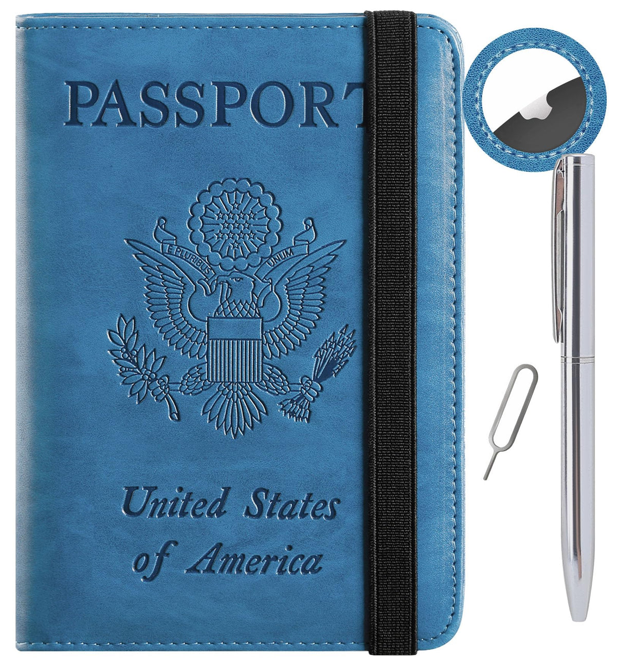 Passport Holder, Travel Essentials, Passport Cover, RFID Travel Wallet