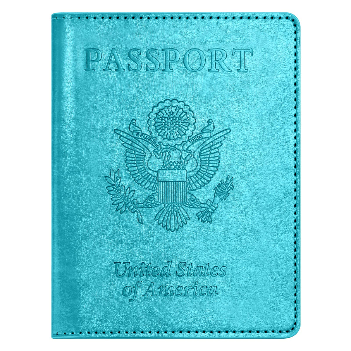 Eoehro Passport Holder for Travel Essentials, Passport Wallet Cover Case for Travel Must Haves Accessories,Passport Book Holders for Women and Men(dark blue)