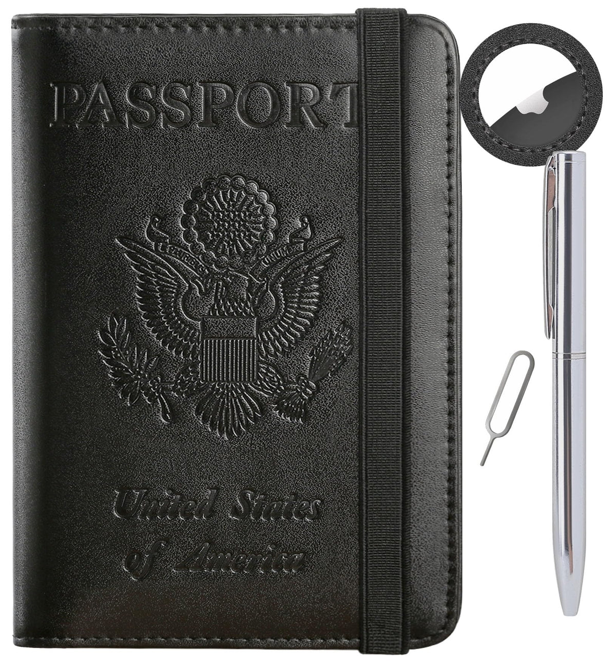 Passport Holder, Travel Essentials, Passport Cover, RFID Travel Wallet