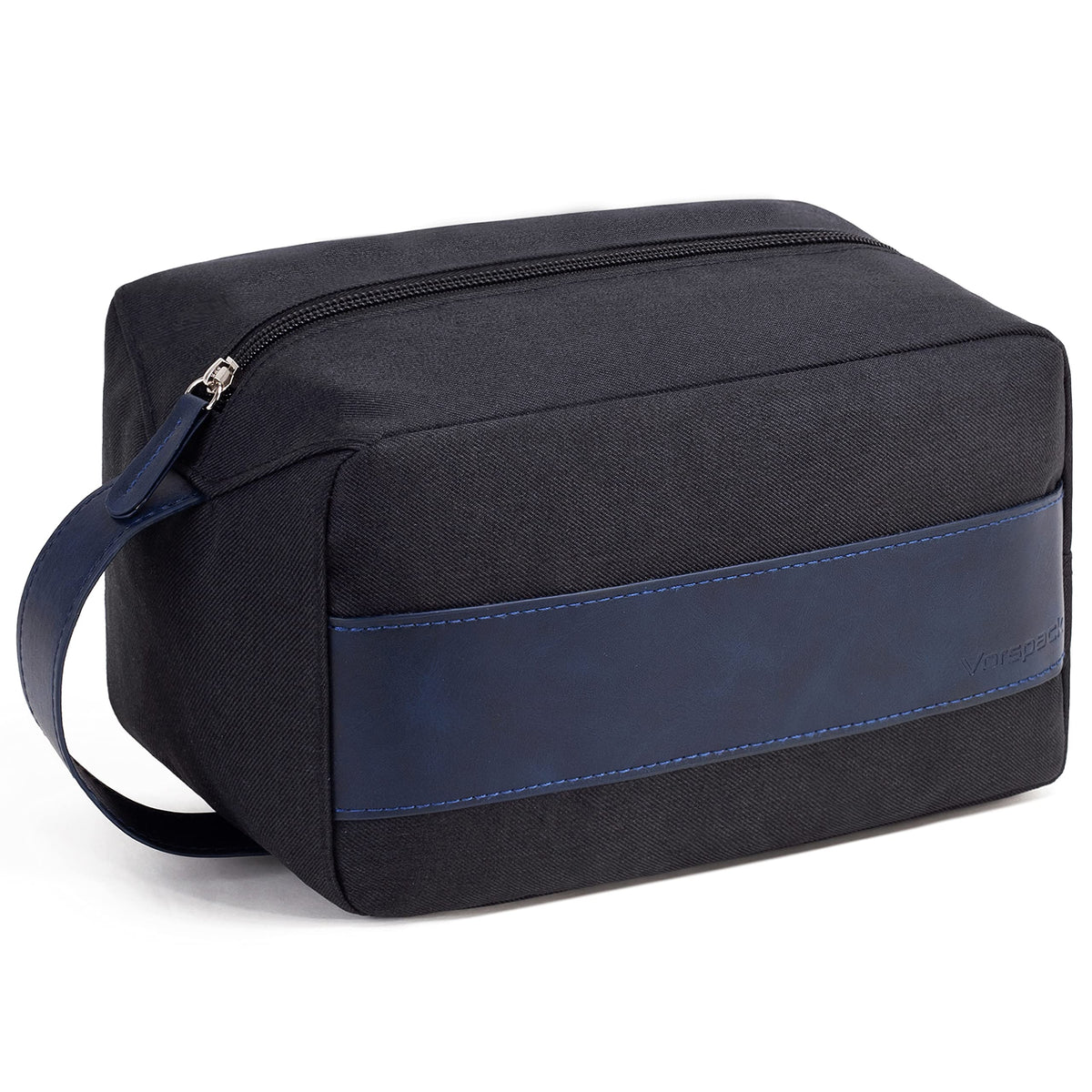 Vorspack Water Resistant Travel Toiletry Bag for Men Women - Black
