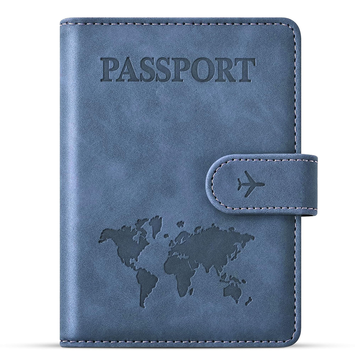 Passport Holder for Travel Essentials, Passport Wallet Cover Case for Travel Must Haves Accessories,Passport Book Holders for Women and Men
