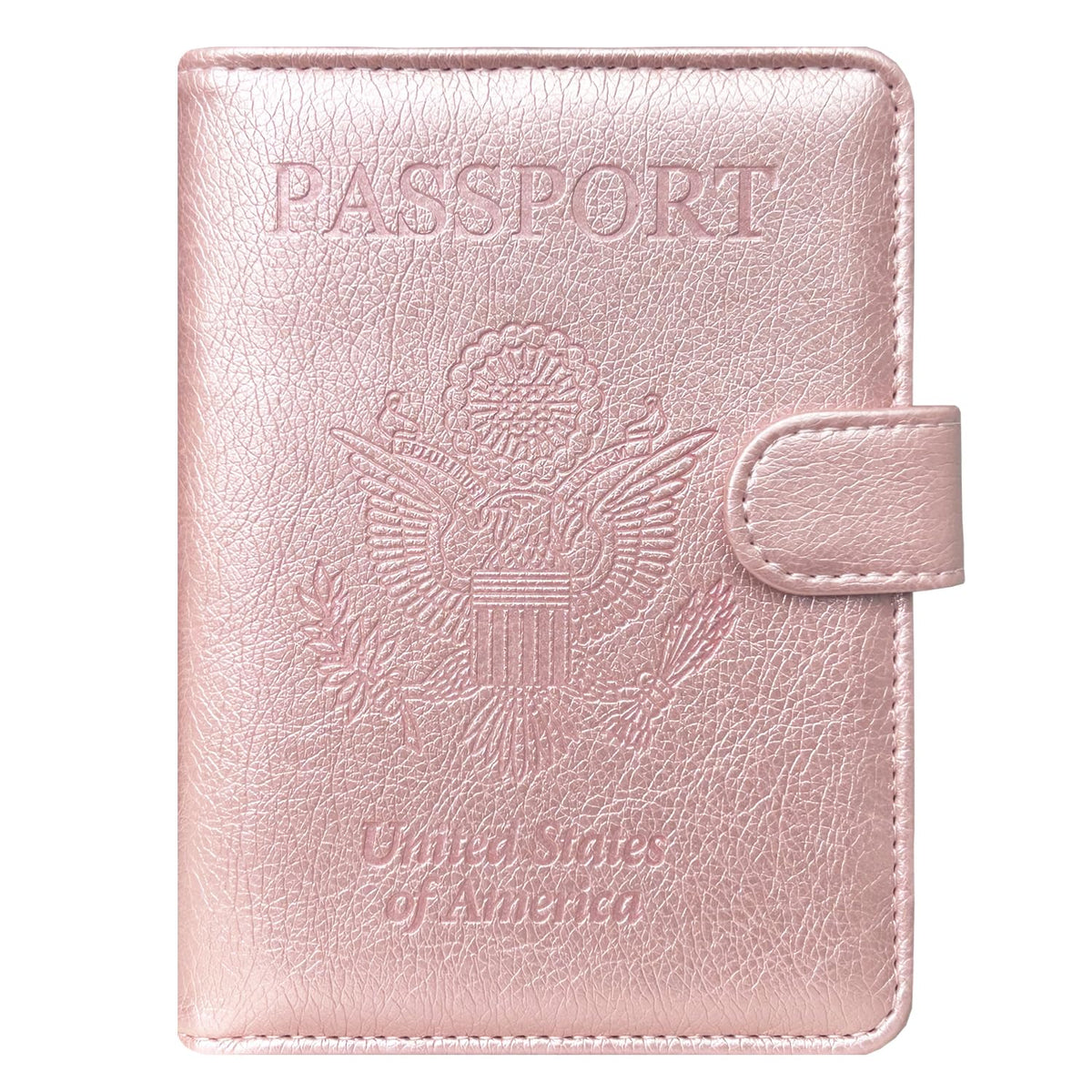 Passport Holder Cover, ACdream Protective Premium Leather RFID Blocking Wallet Travel Case for Passport/Credit Card/Air Ticket,