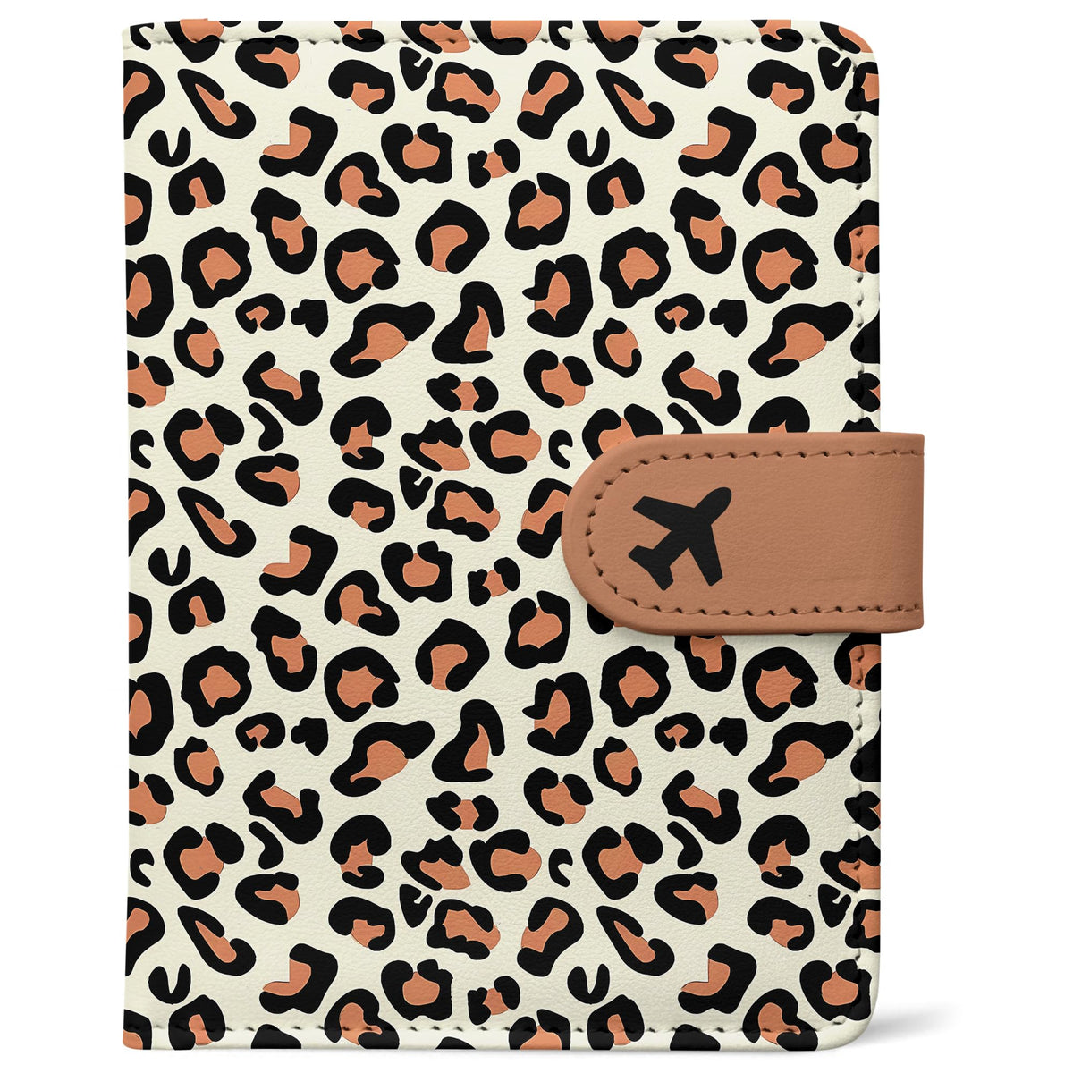 Passport Holder, Cute Travel Wallet Cover with RFID Blocking,Strawberry