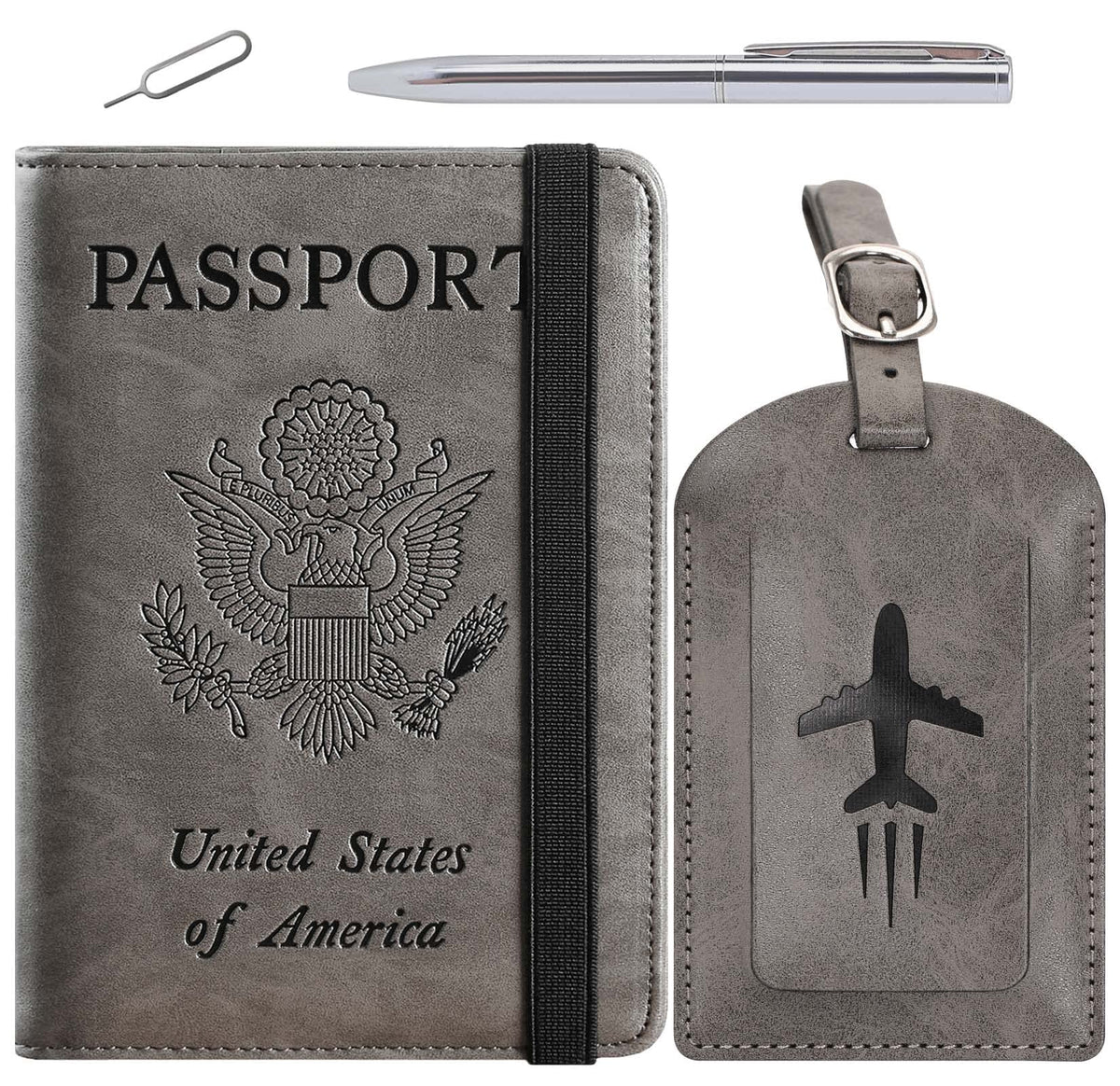 Passport Holder, Travel Essentials, Passport Cover, RFID Travel Wallet