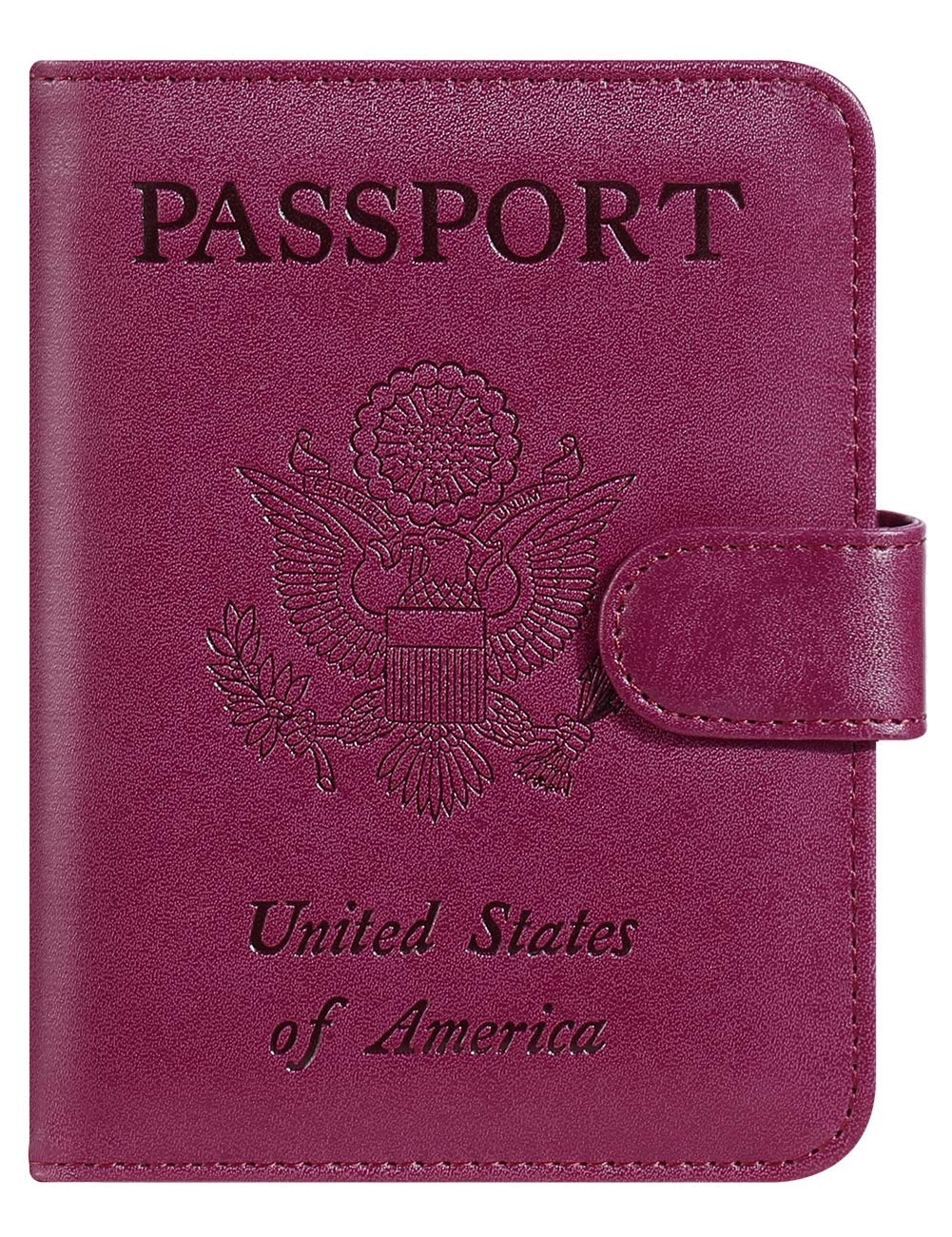 Passport Holder Cover Wallet RFID Blocking, Travel Essentials