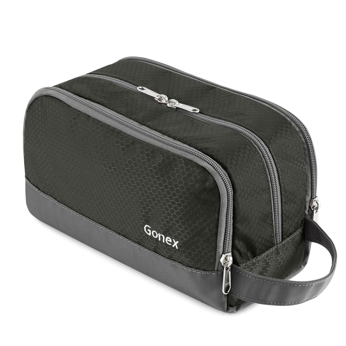 Gonex Travel Toiletry Bag for Men, Water Resistant Dopp Kit for Toiletries