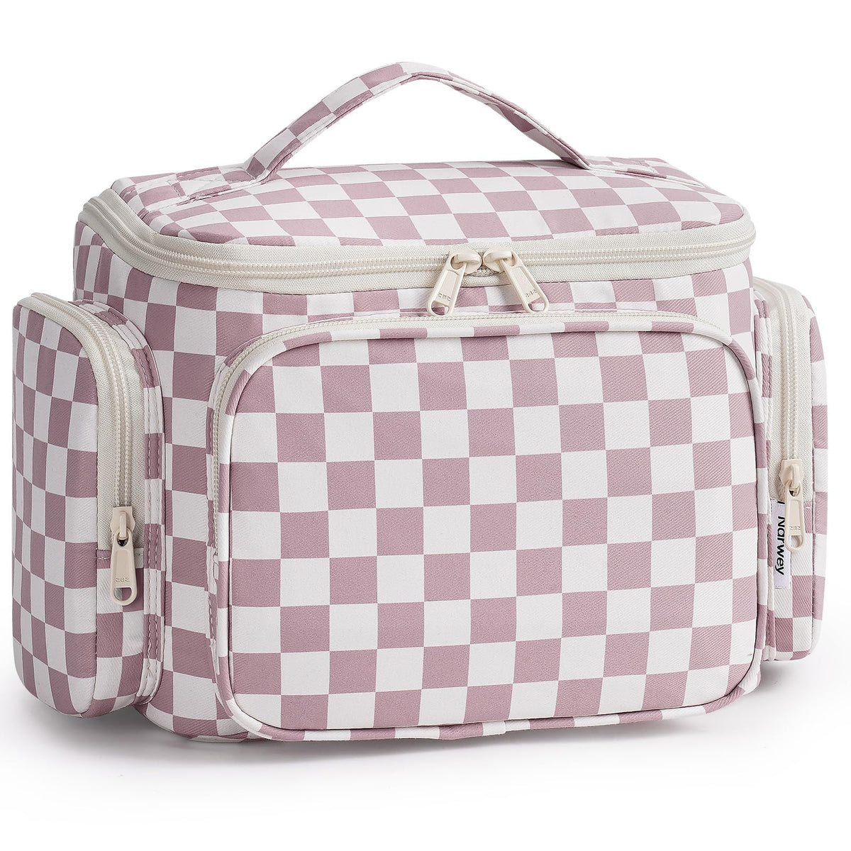 Narwey Hanging Travel Toiletry Bag for Women, Large Makeup Cosmetic Bag