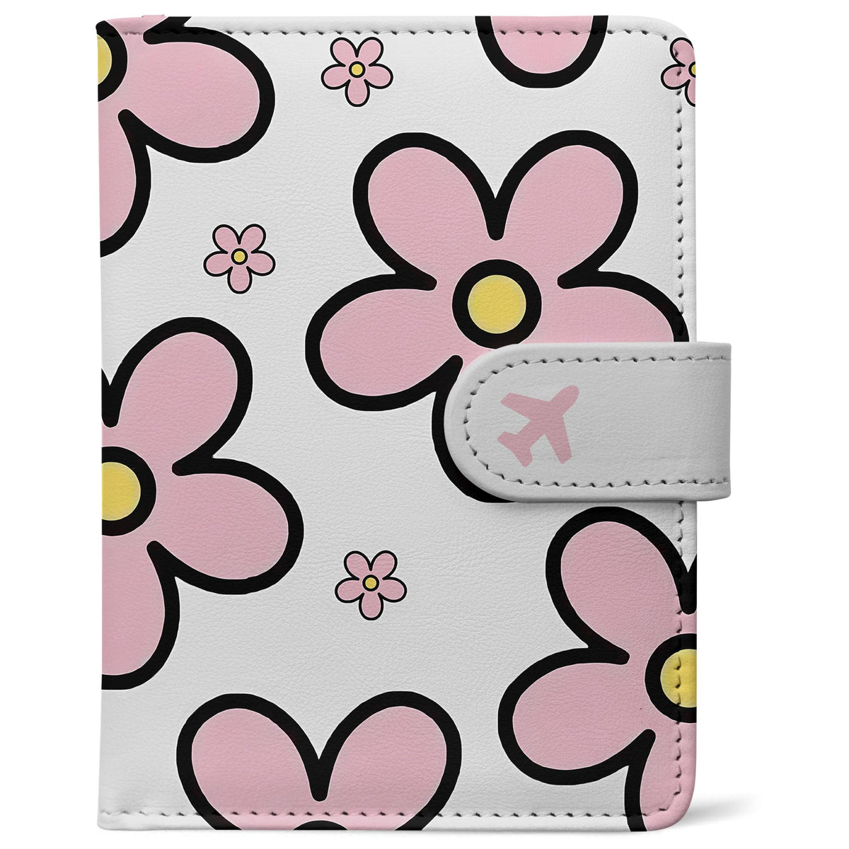Passport Holder, Cute Travel Wallet Cover with RFID Blocking,Strawberry