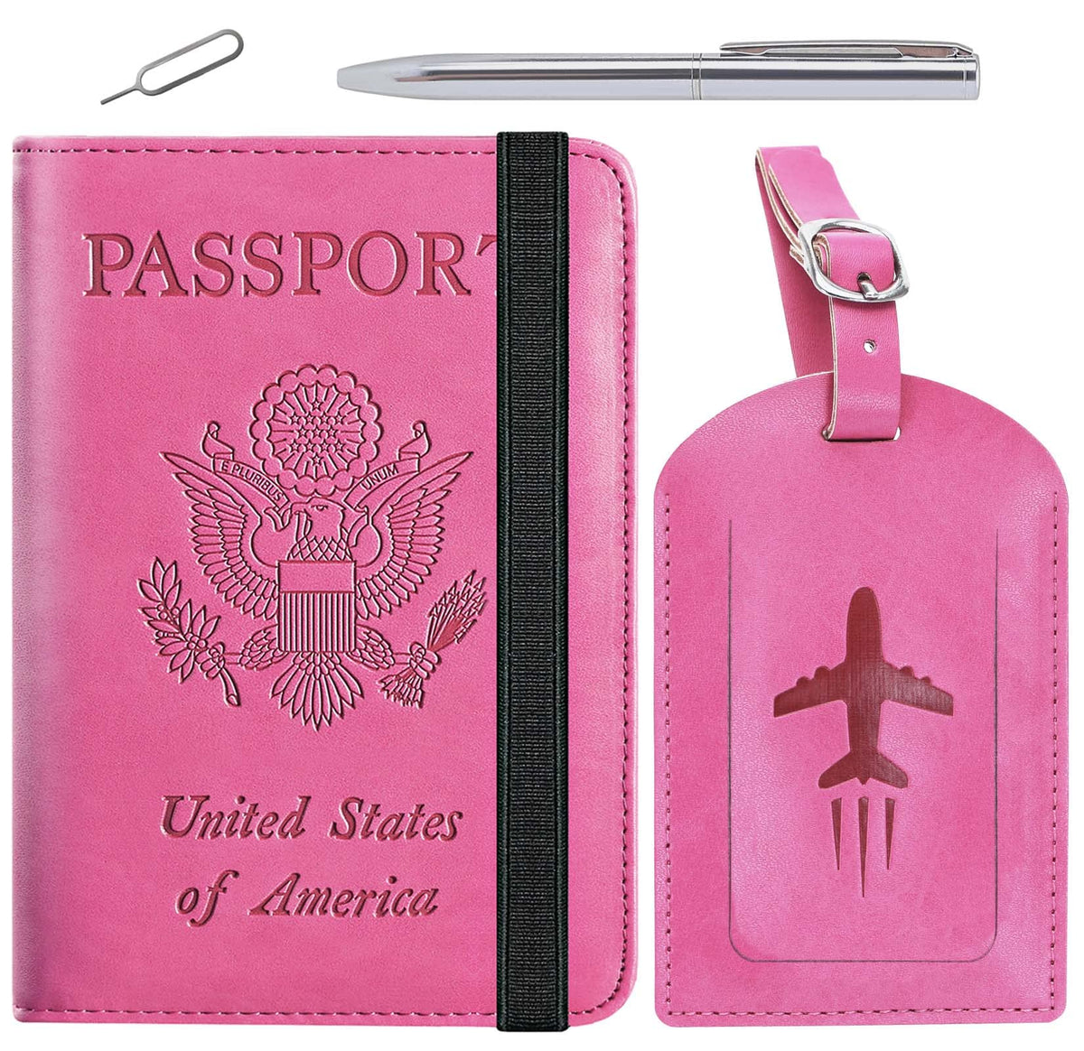 Passport Holder, Travel Essentials, Passport Cover, RFID Travel Wallet