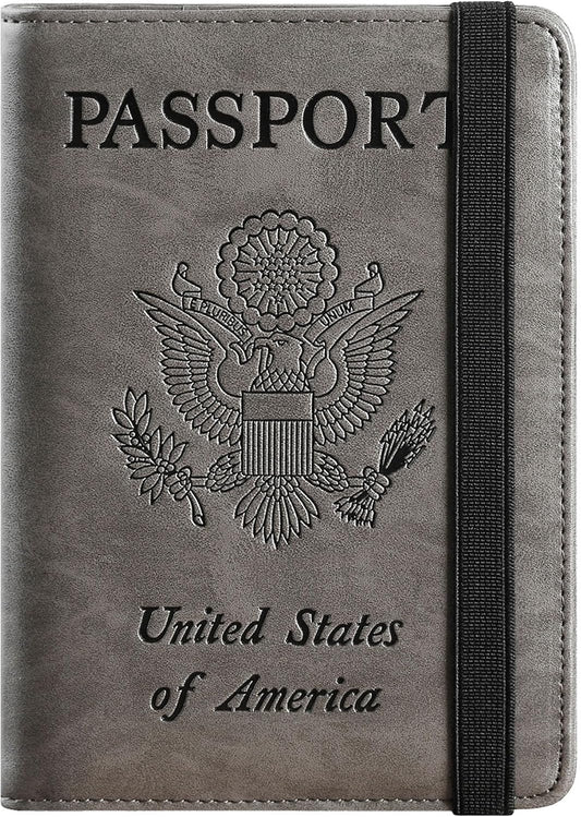 Passport Holder, Travel Essentials, Passport Cover, RFID Travel Wallet