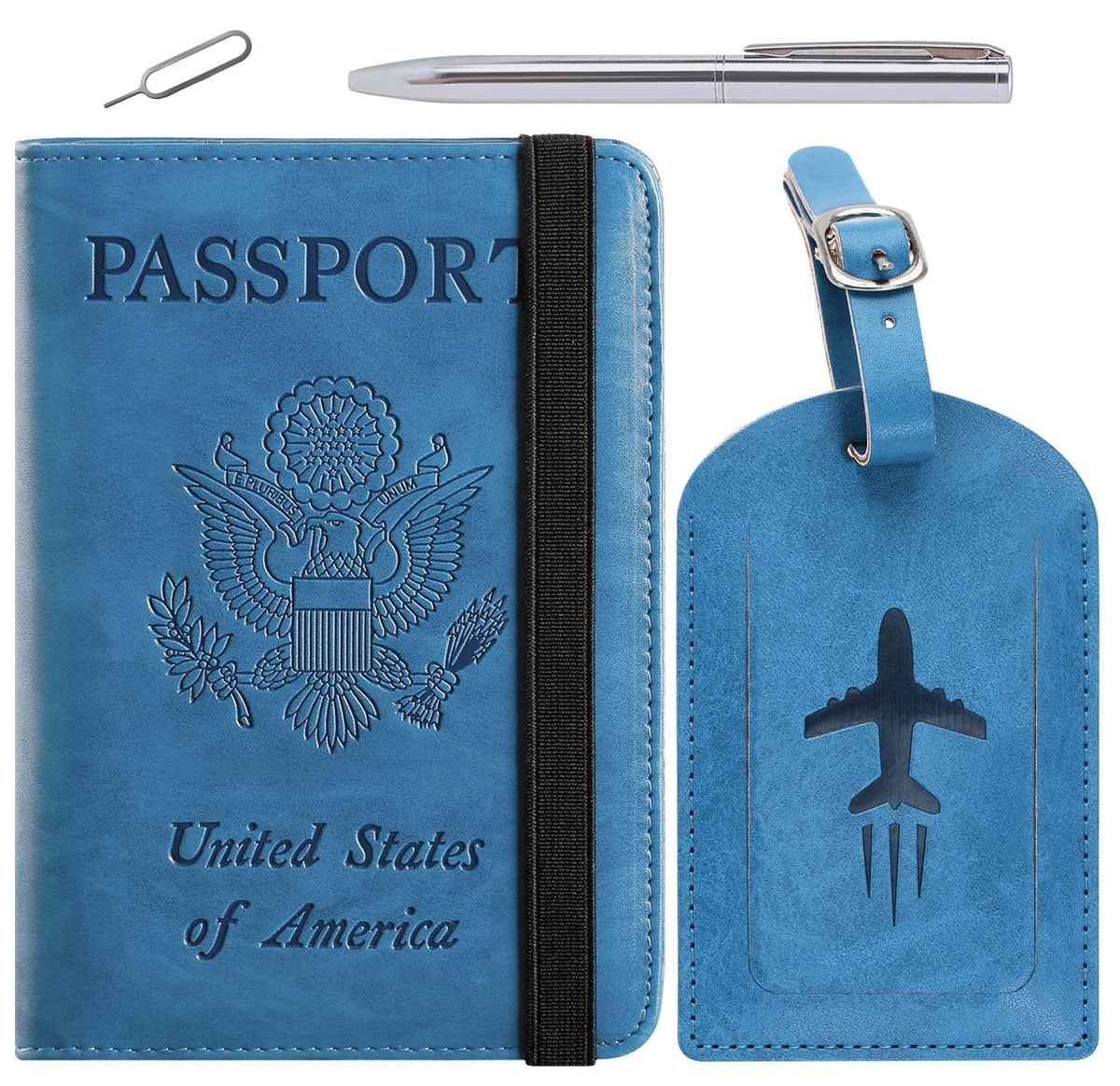 Passport Holder, Travel Essentials, Passport Cover, RFID Travel Wallet