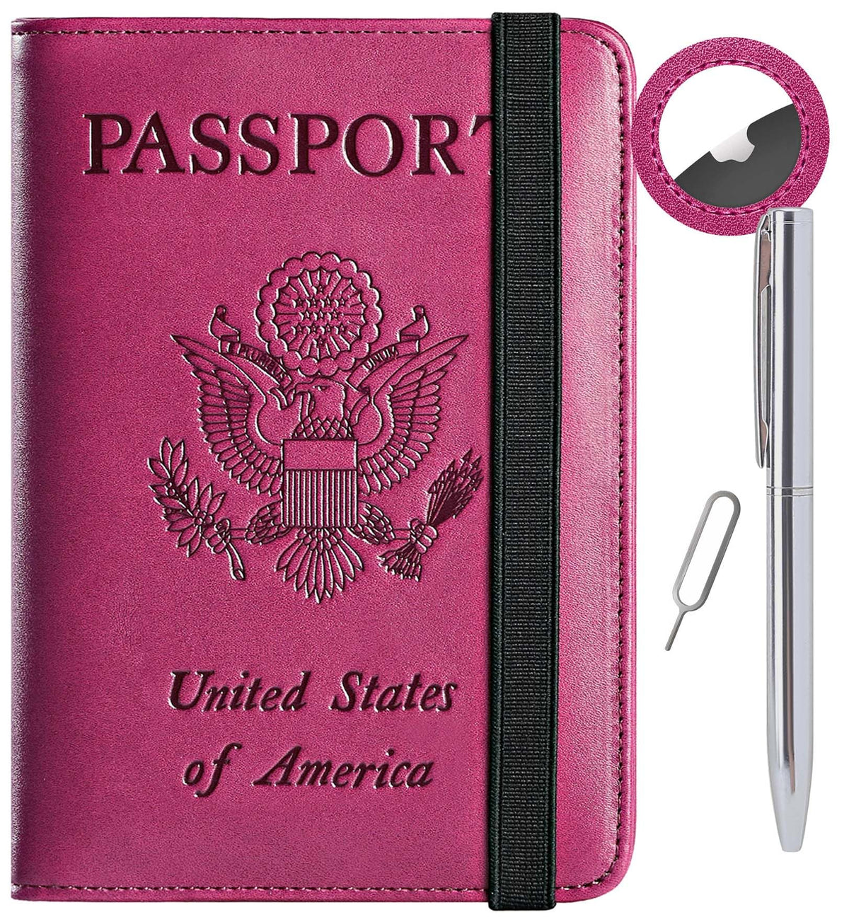 Passport Holder, Travel Essentials, Passport Cover, RFID Travel Wallet
