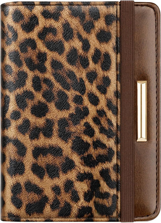Coco Rossi Passport Holder for Travel Women Slim RFID Passport Cover Wallet
