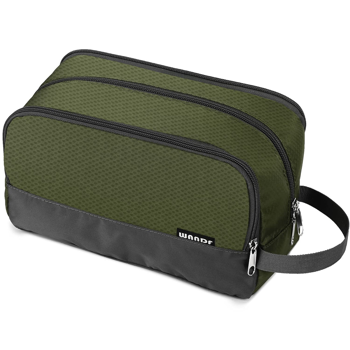 WANDF Travel Toiletry Bag for Men, Small Dopp Kit for Toiletries