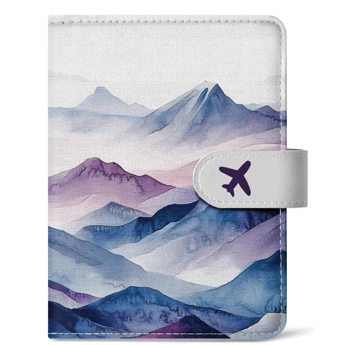 Passport Holder for Travel, RFID Blocking Wallet with Magnetic Closure