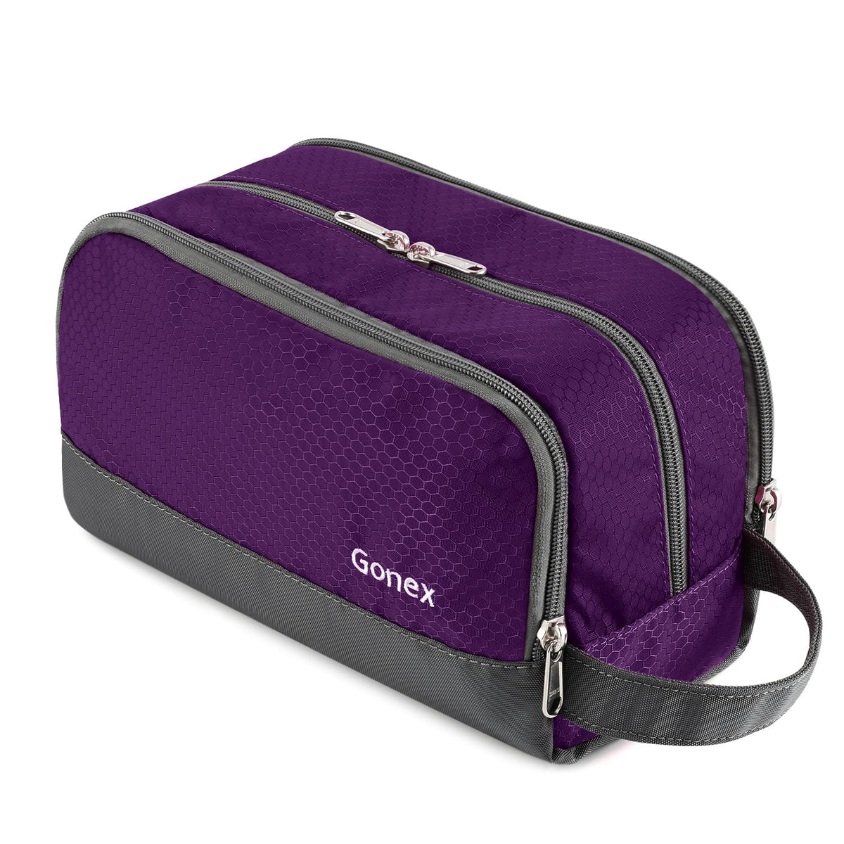 Gonex Travel Toiletry Bag for Men, Water Resistant Dopp Kit for Toiletries