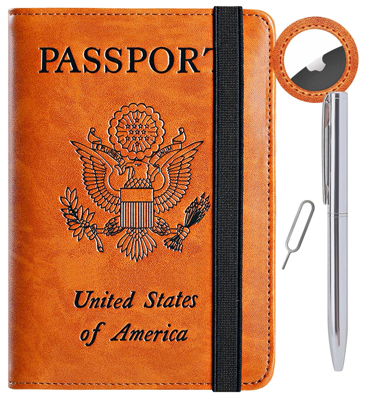Passport Holder, Travel Essentials, Passport Cover, RFID Travel Wallet