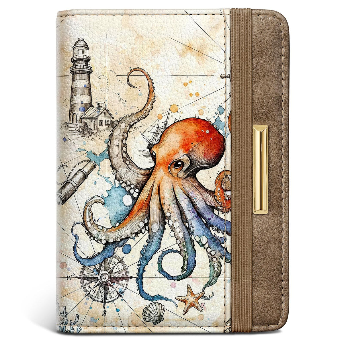Coco Rossi Passport Holder for Travel Women Slim RFID Passport Cover Wallet