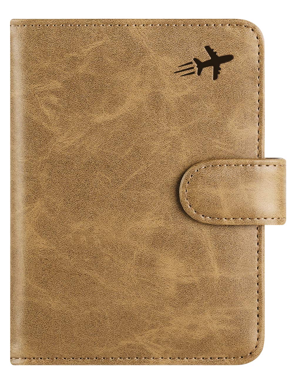Passport Holder Cover Wallet RFID Blocking, Travel Essentials