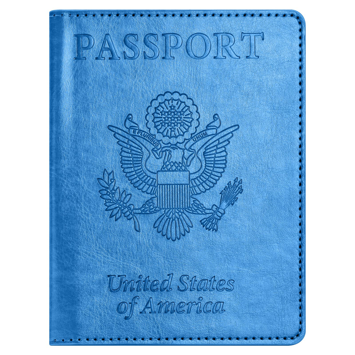 Eoehro Passport Holder for Travel Essentials, Passport Wallet Cover Case for Travel Must Haves Accessories,Passport Book Holders for Women and Men(red)